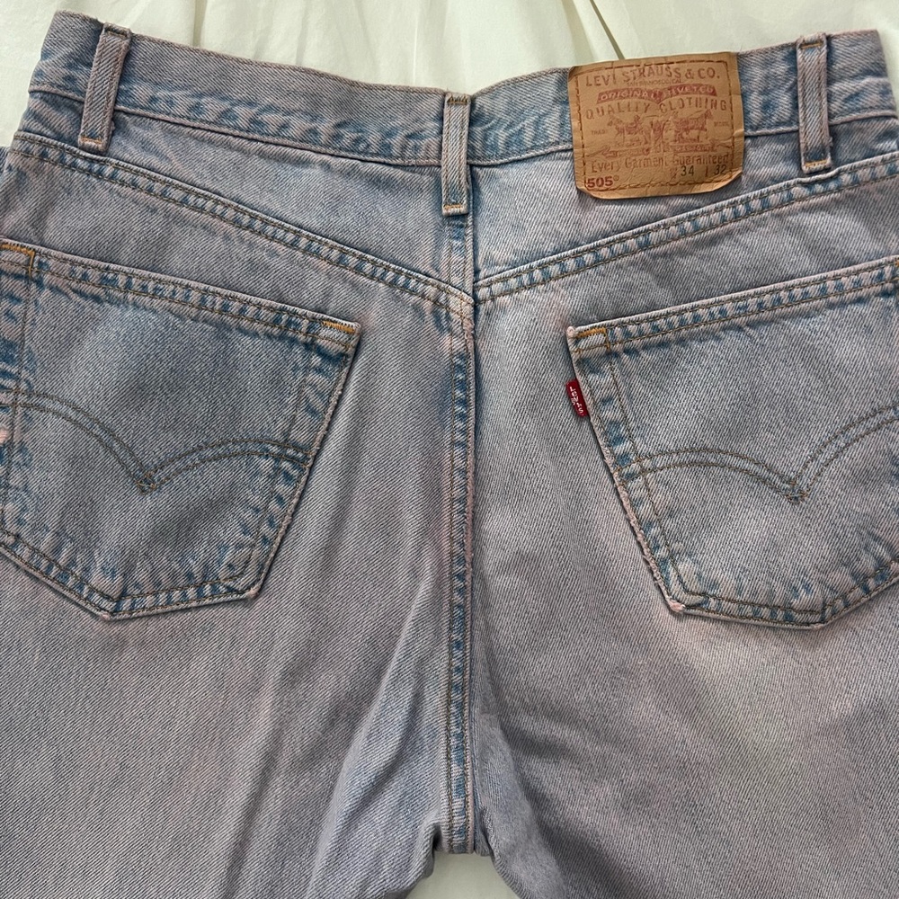 Purple Levi Jeans